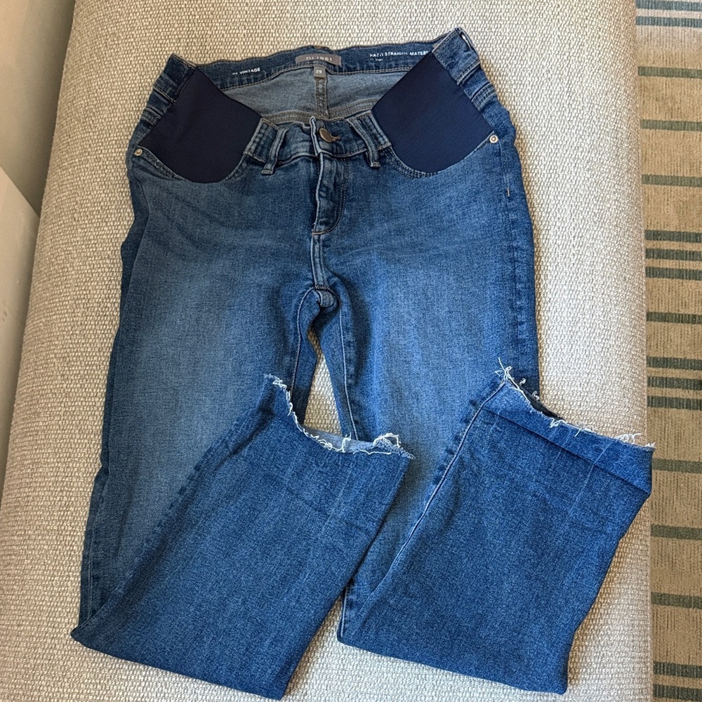 DL1961 Patti Straight Maternity Jeans - Size 25